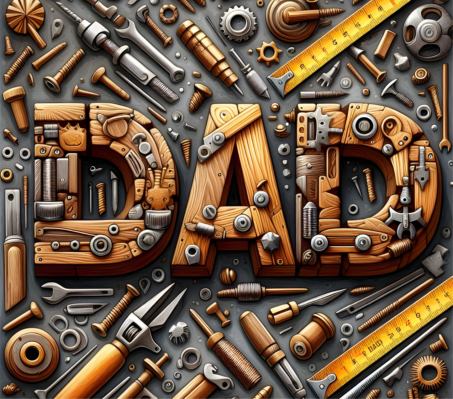 Dad tools - vinyl wrap