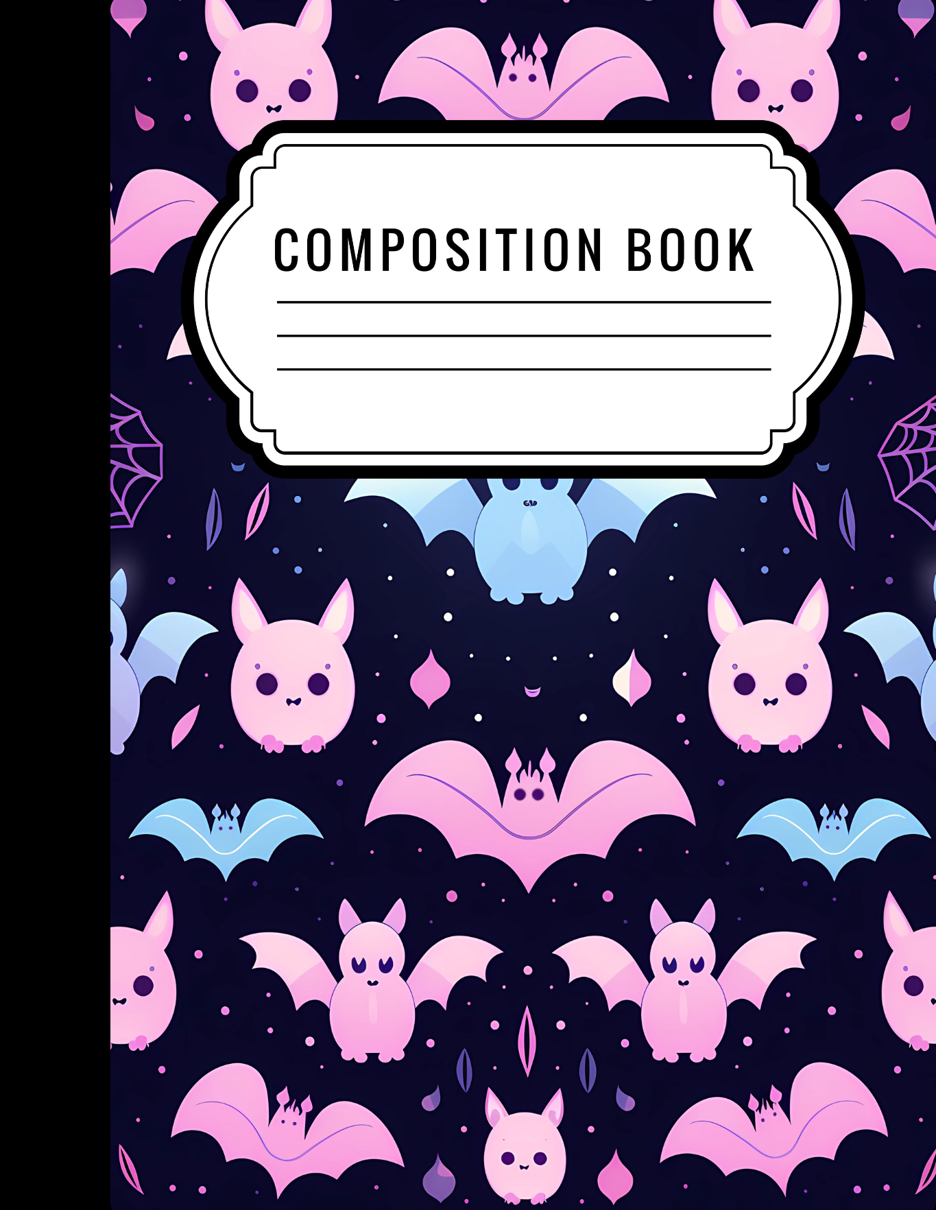 Pink bats - Composition notebook vinyl