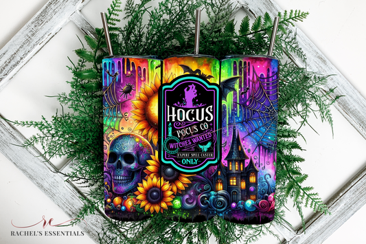 Hocus Pocus neon - ready to press sublimation transfer print seamless