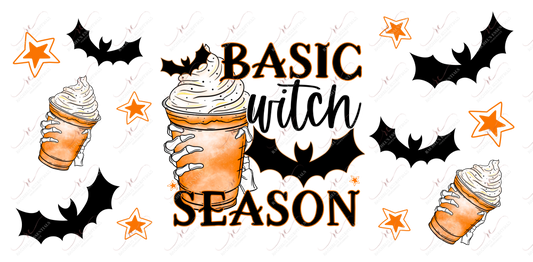 Basic Witch Season - 16Oz Vinyl Libbey Wrap
