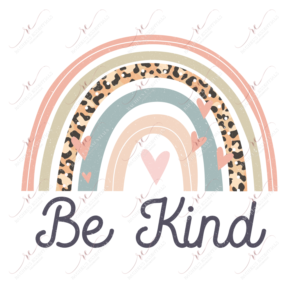 Be Kind - Ready To Press Sublimation Transfer Print Sublimation