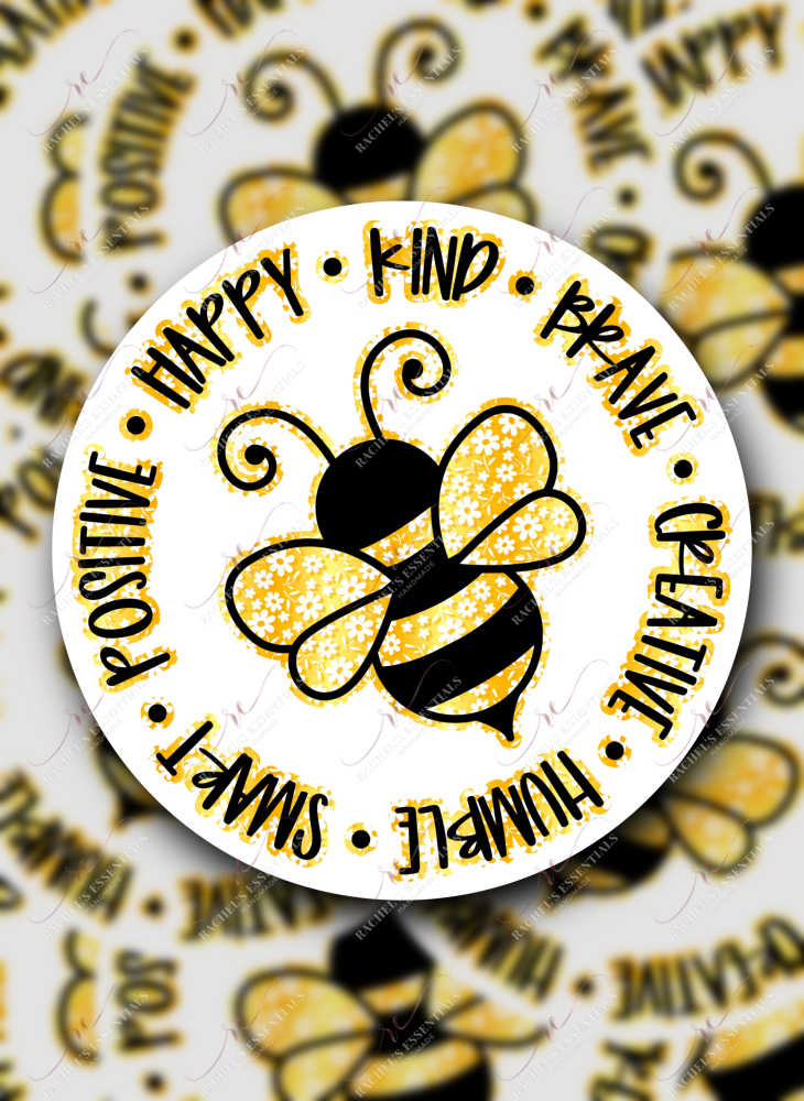 1.24 Bee quote sticker freeshipping - Rachel's Essentials