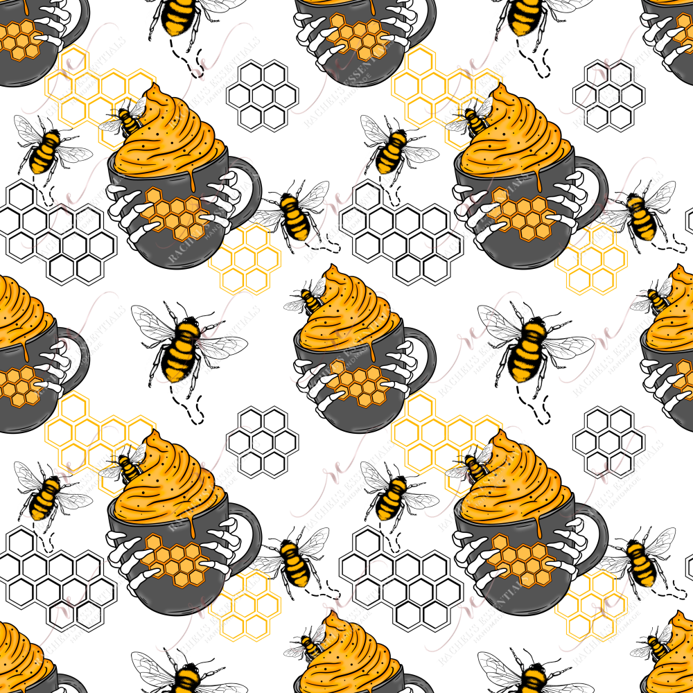 Bees Small - Ready To Press Sublimation Transfer Print Sublimation