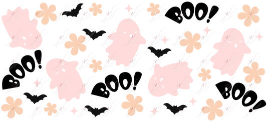 Boo Ghosts - 16Oz Vinyl Libbey Wrap