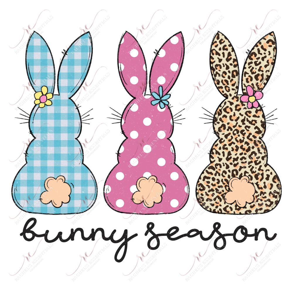 Bunny Season - Ready To Press Sublimation Transfer Print Sublimation