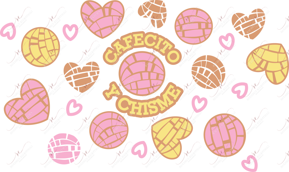 Cafecito Y Chisme No Hole - Cold Cup Wrap