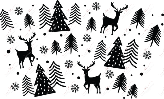 Christmas No Hole - Cold Cup Wrap Cup Wrap