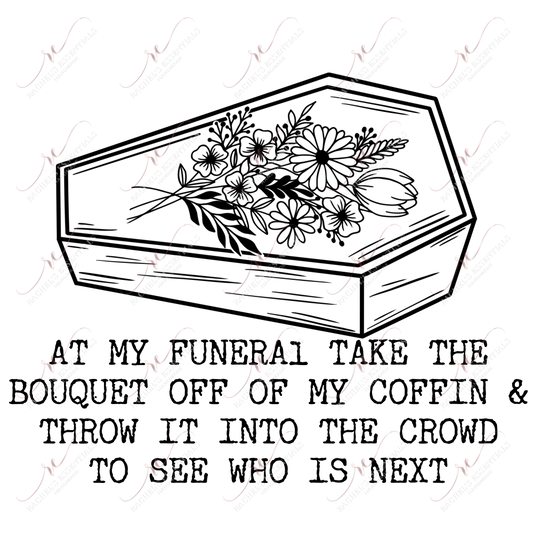 Coffin - Ready To Press Sublimation Transfer Print Sublimation