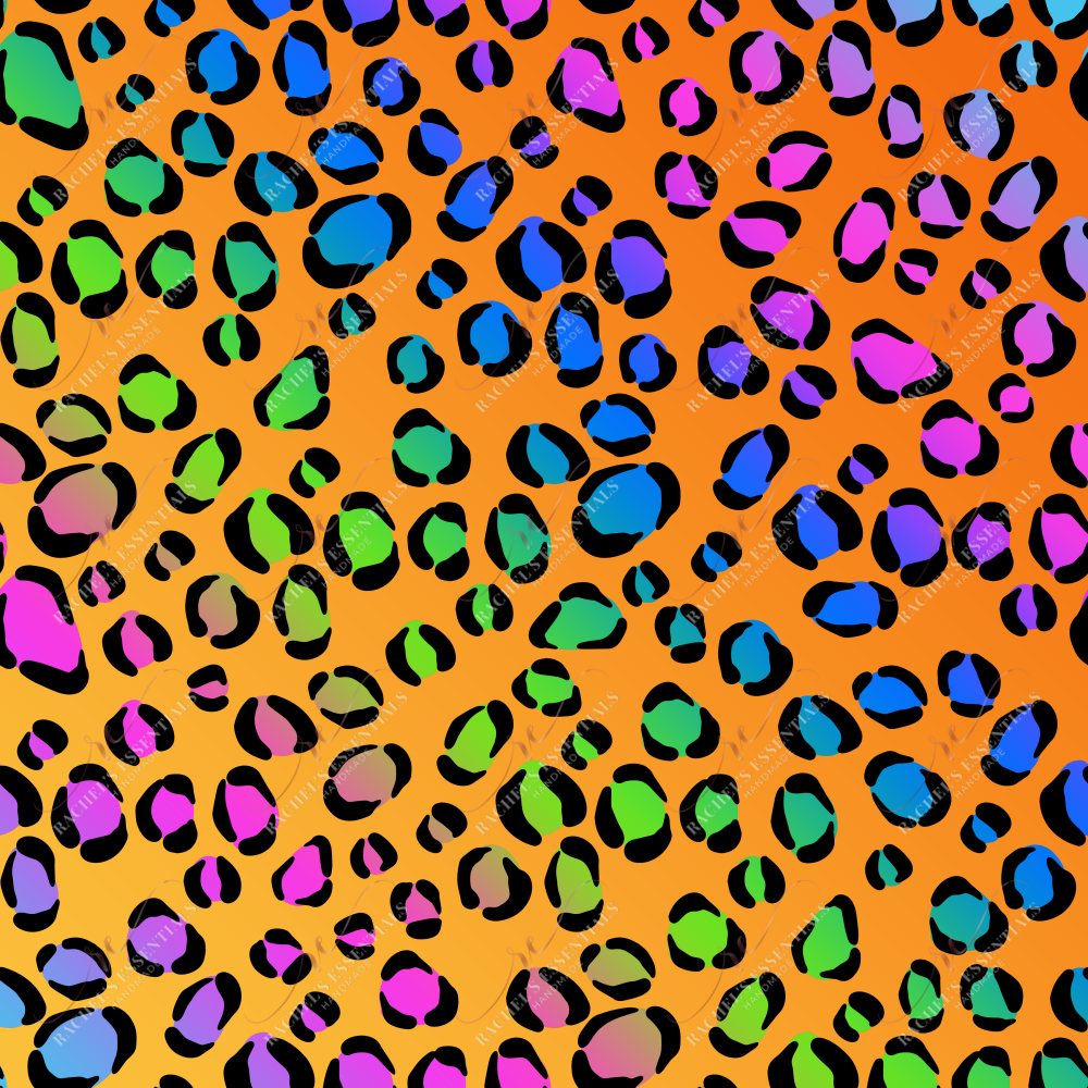 Colorful Leopard - Vinyl Wrap