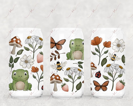 Cottage Core - Libbey/Beer Can Glass Sublimation