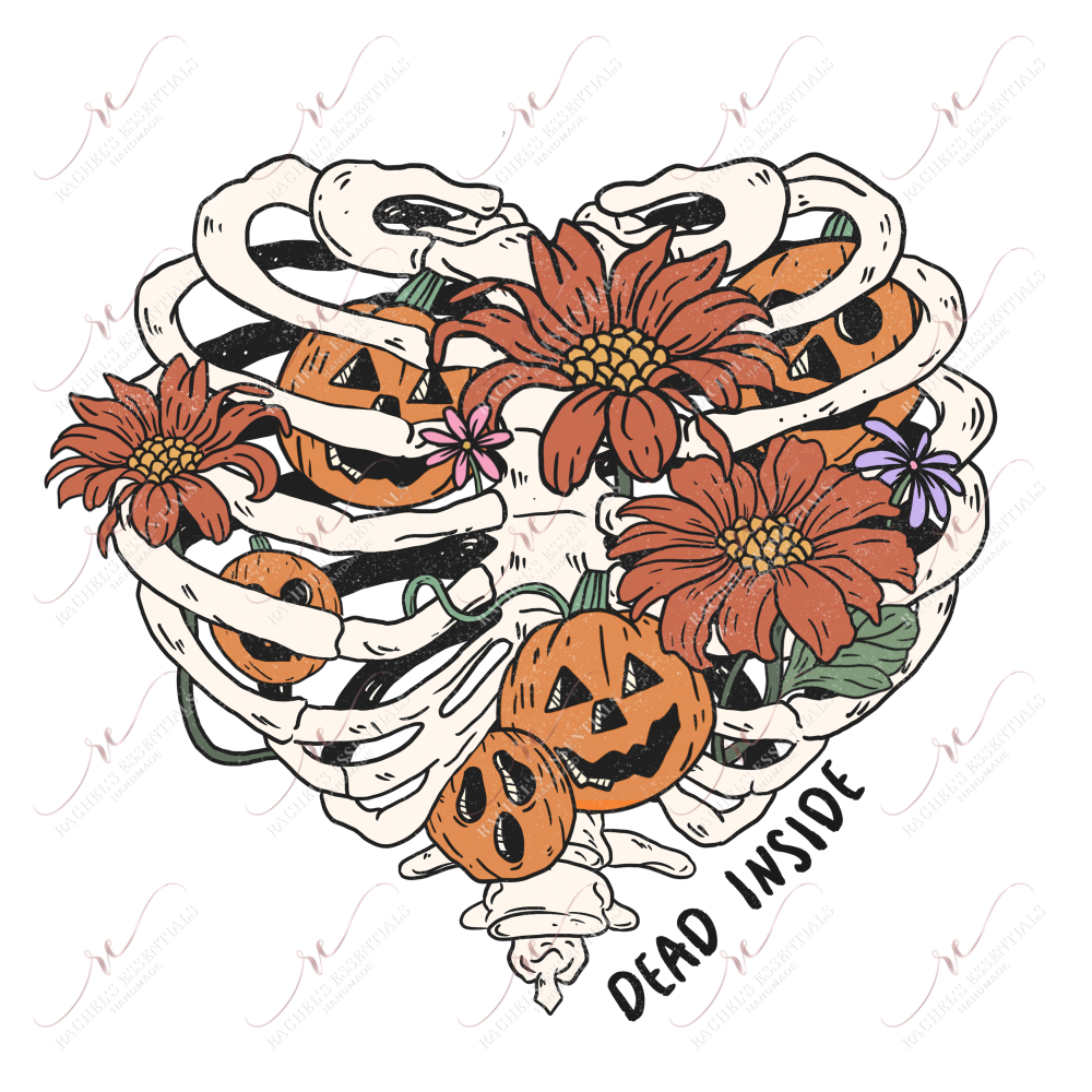 Dead Inside - Clear Cast Decal