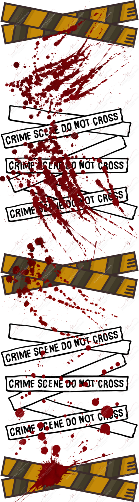 Do Not Cross - Vinyl Pen Wrap