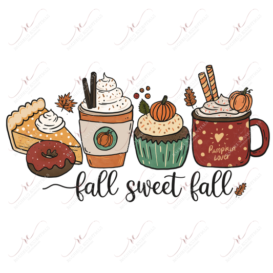 Fall Sweet Fall - Ready To Press Sublimation Transfer Print Sublimation