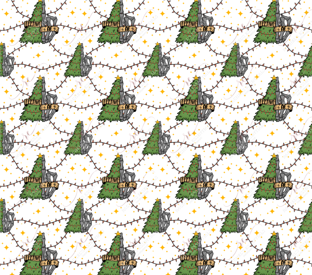 Festive Af - Vinyl Wrap Vinyl