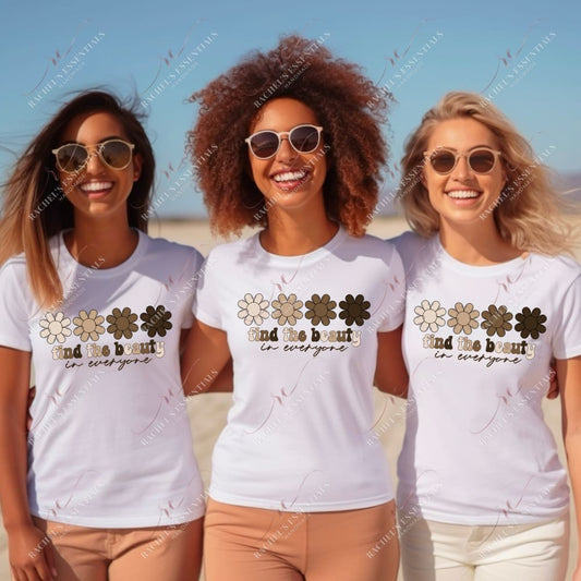 Find The Beauty - Ready To Press Sublimation Transfer Print 2/24 Sublimation