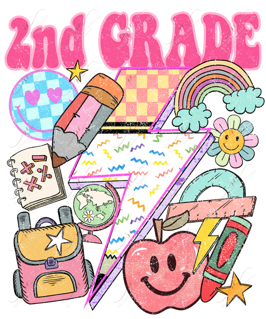 First Day Of School - Ready To Press Sublimation Transfer Print Sublimation