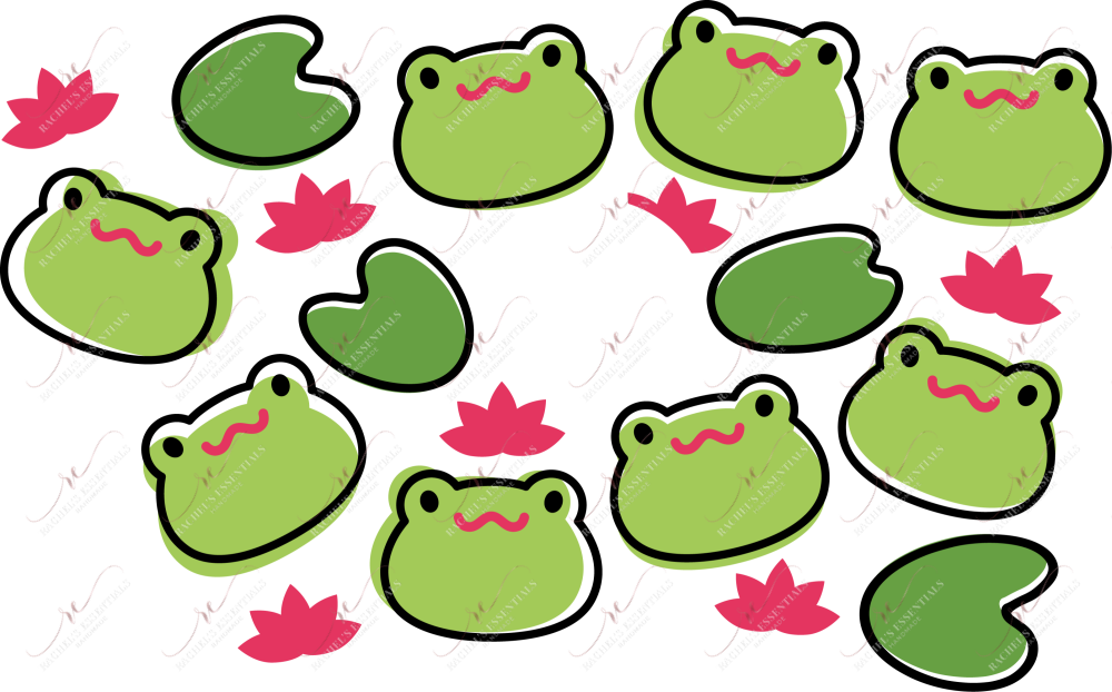 Frogs - Cold Cup Wrap