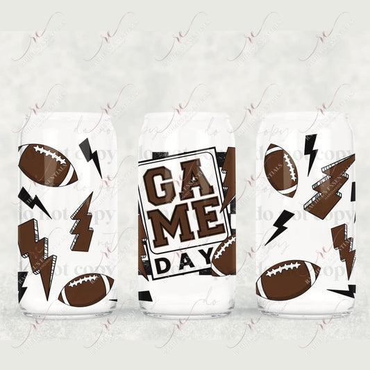 Game Day - Libbey/Beer Can Glass Sublimation