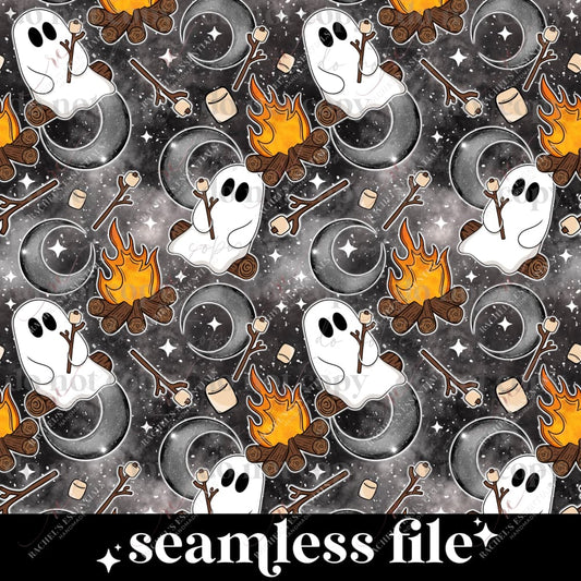 Ghostly Campfire - Vinyl Wrap Seamless 11/23 Vinyl