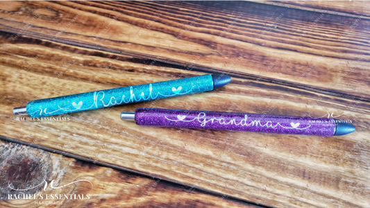 9.99 Glitter pen with name freeshipping - Rachel's Essentials