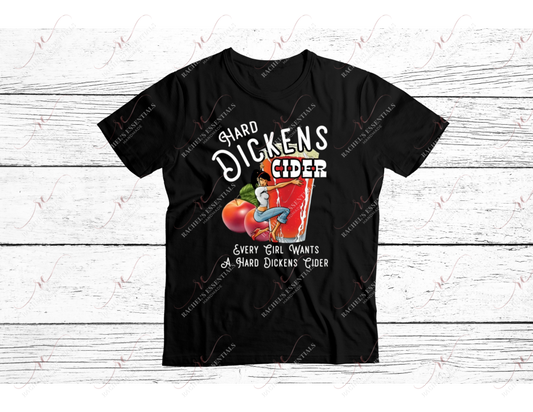 Hard Dickens Cider - Htv Transfer