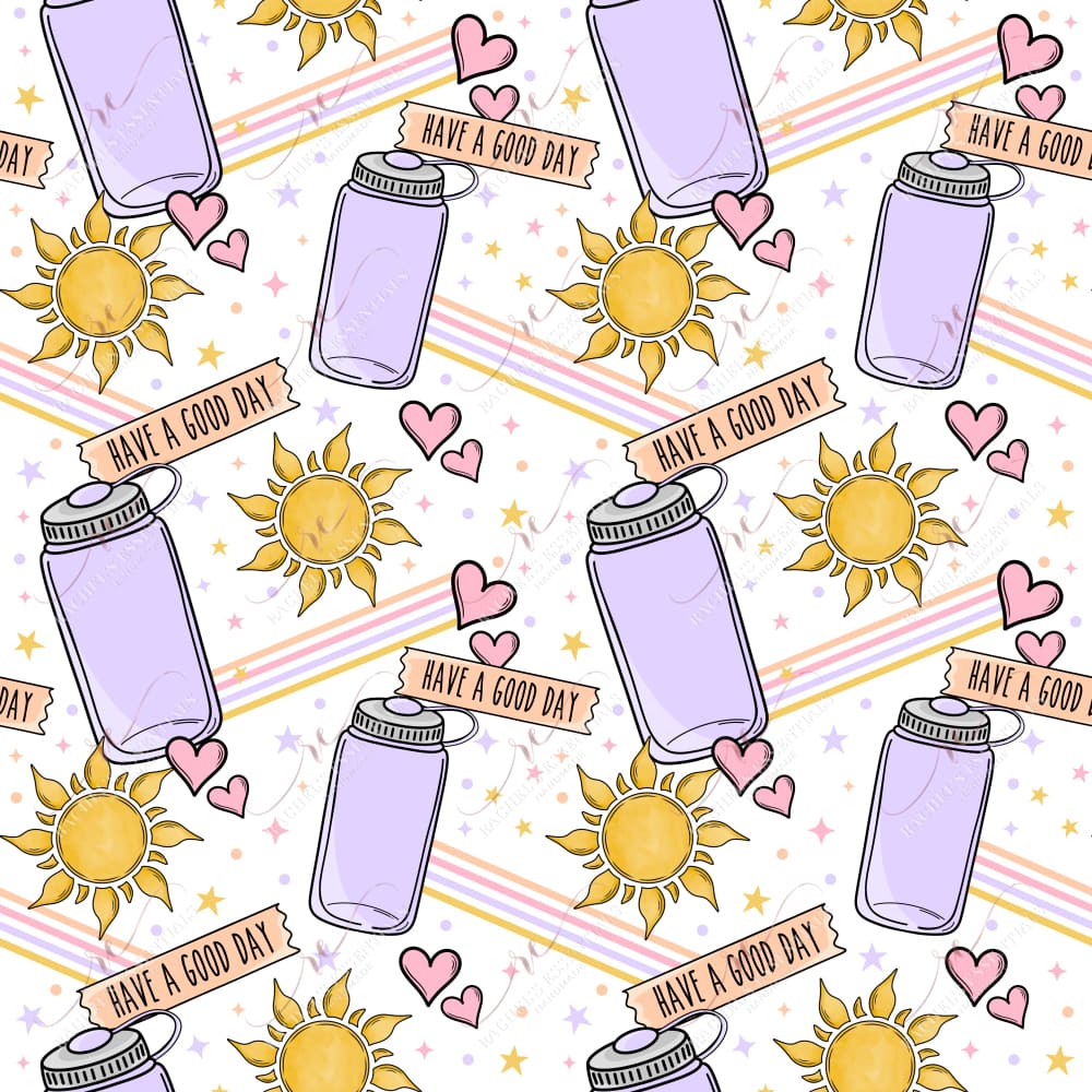 Have A Good Day - Ready To Press Sublimation Transfer Print Seamless 12/23 Sublimation