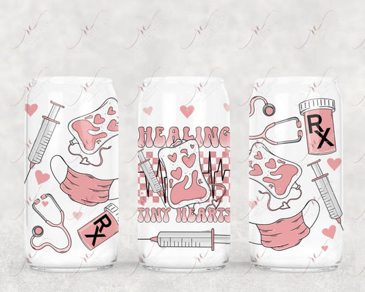 Healing Tiny Hearts - Libbey/Beer Can Glass Sublimation