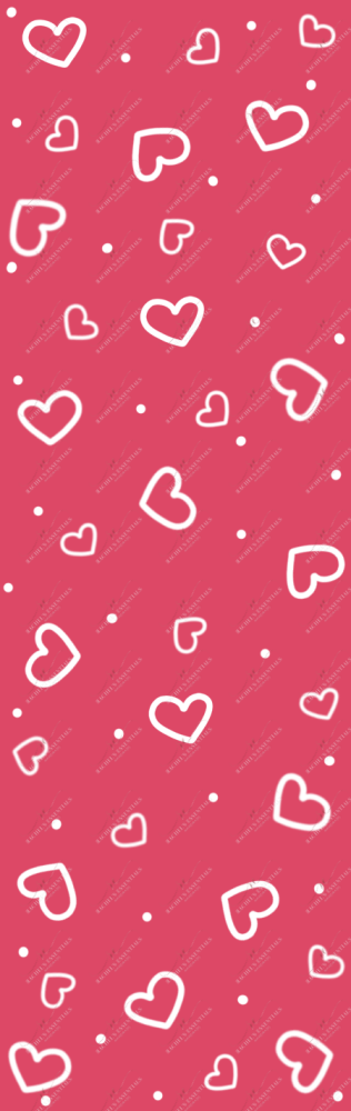 Hearts - Vinyl Pen Wrap