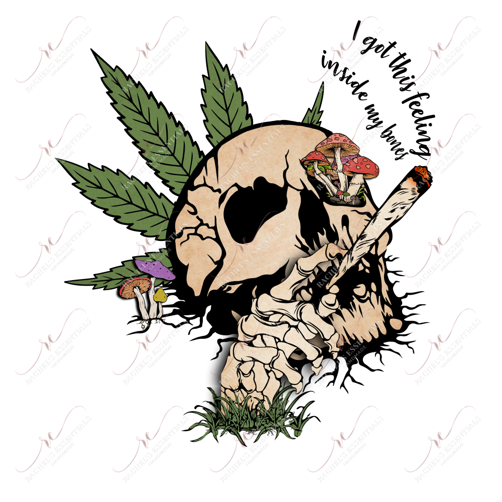 I Got That Feeling Inside My Lungs - Ready To Press Sublimation Transfer Print Sublimation