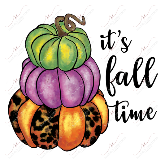 Sublimation 1.99 Itβs fall time pumpkins - ready to press sublimation transfer print freeshipping - Rachel's Essentials