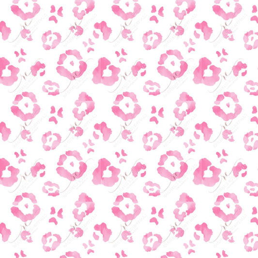 Leopard Print Pink - Ready To Press Sublimation Transfer Sublimation