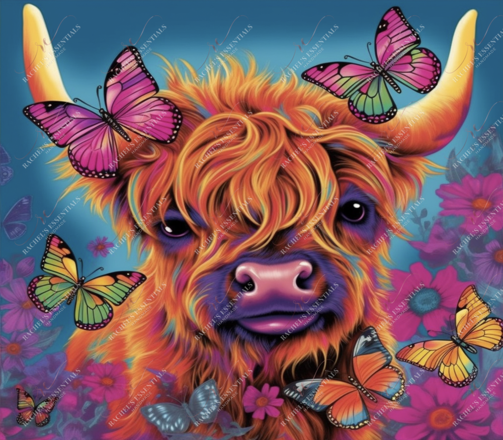 Lf Neon Highland - Ready To Press Sublimation Transfer Print Sublimation