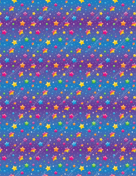 Lf Stars - Ready To Press Sublimation Transfer Print Sublimation