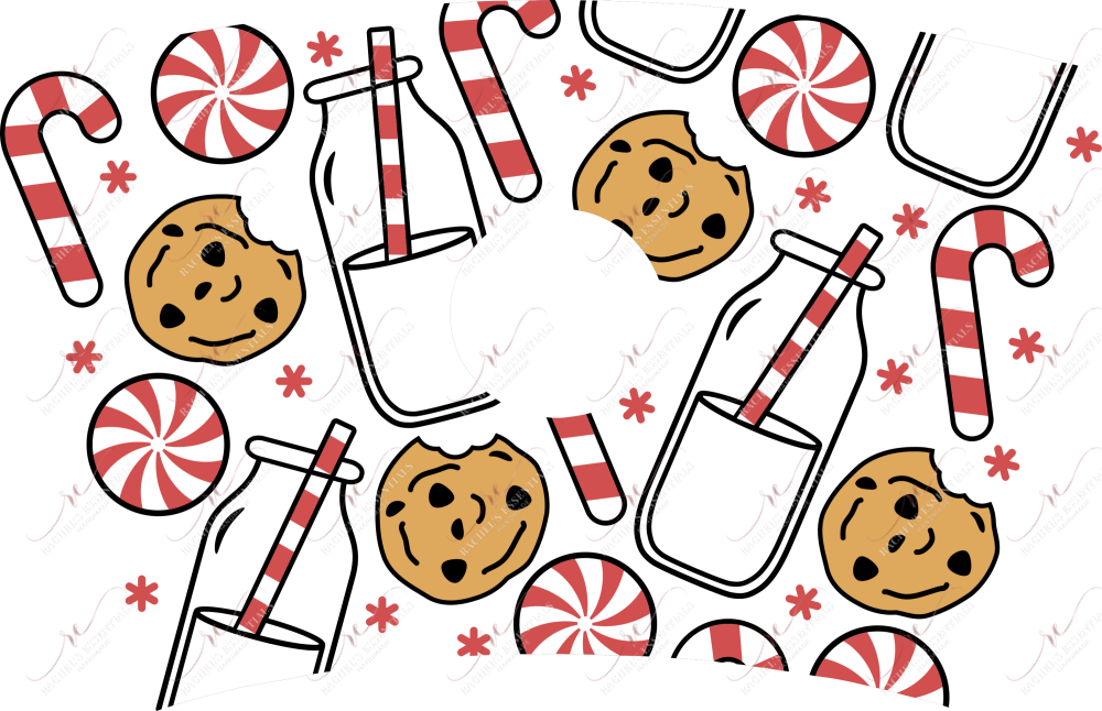 Milk And Cookies - Cold Cup Wrap Cold