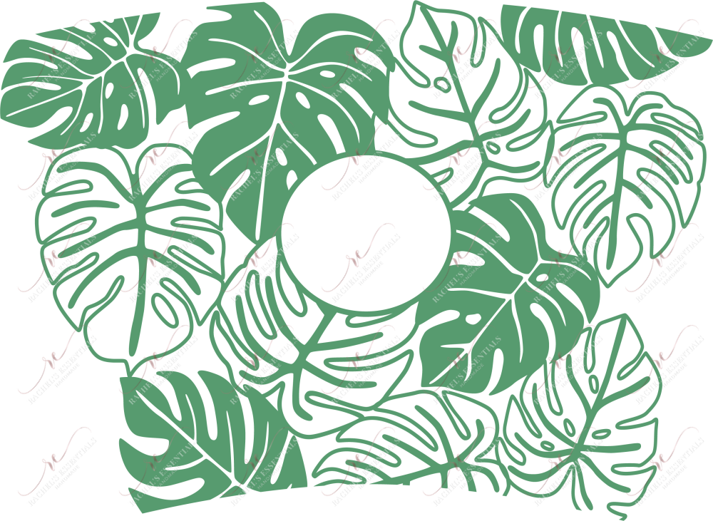 Monstera - Cold Cup Wrap