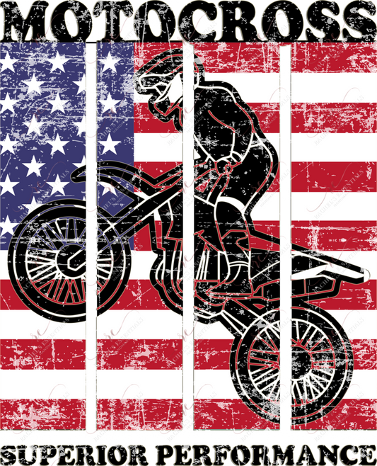 Motocross Superior Performance - Ready To Press Sublimation Transfer Print Sublimation