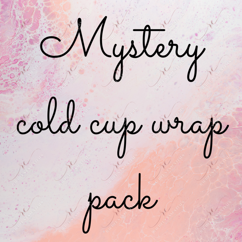 Mystery Cold Cup Wraps Pack