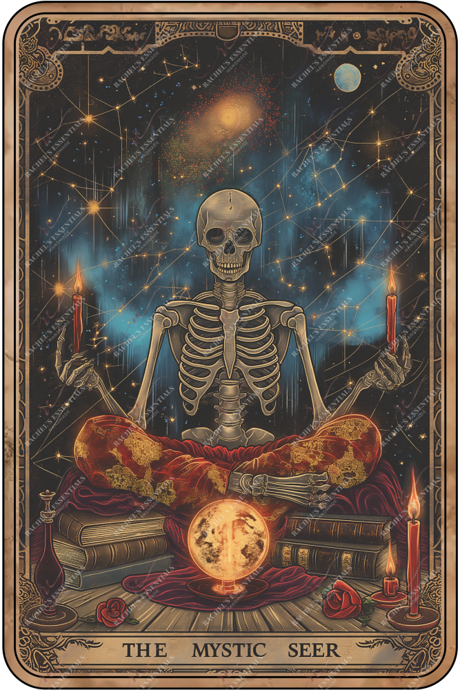 Mystic Seer - Ready To Press Sublimation Transfer Print Sublimation