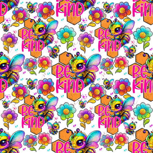 Neon Be Kind - Vinyl Wrap Seamless 2/24 Vinyl