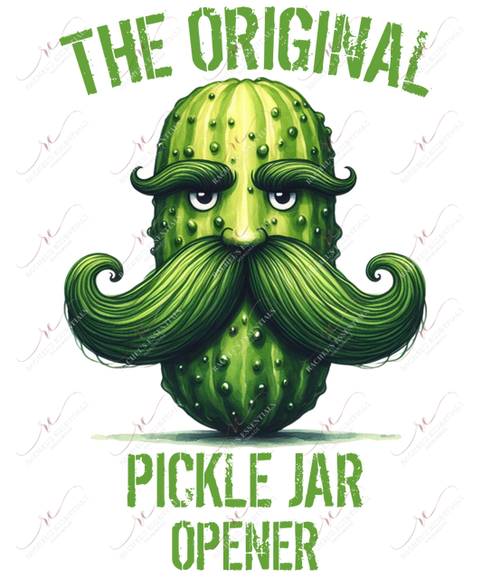 Pickle Jar Opener - Ready To Press Sublimation Transfer Print Sublimation