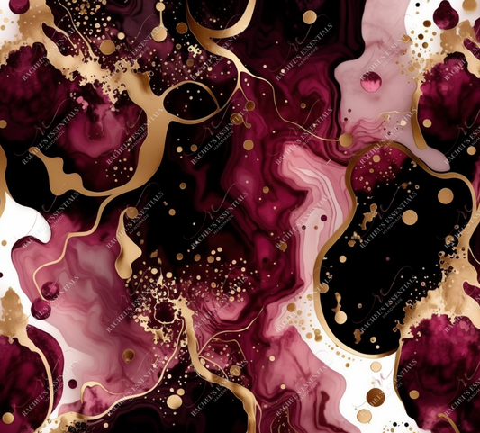 Pink And Gold Marble- Vinyl Wrap Vinyl