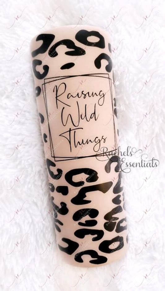 34.99 Raising Wild Things 20oz Skinny Tumbler freeshipping - Rachel's Essentials