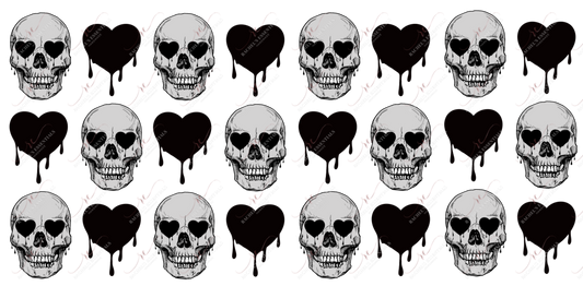 Shellie Hearts - 16Oz Vinyl Libbey Wrap