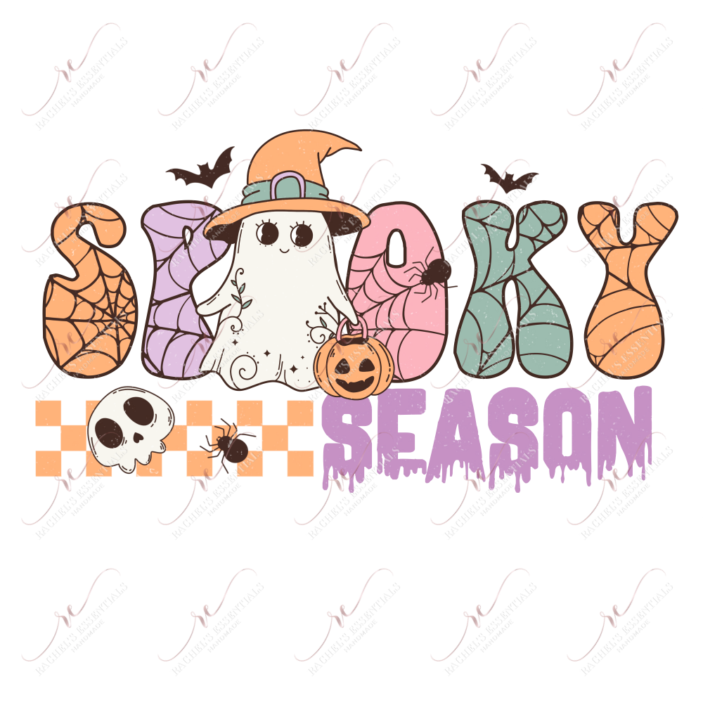 Spooky Season- Clear Cast Decal