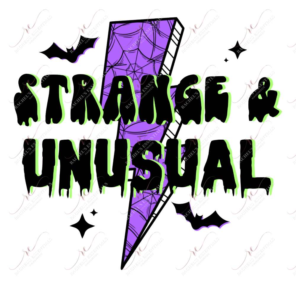 Strange And Unusual - Sticker Set