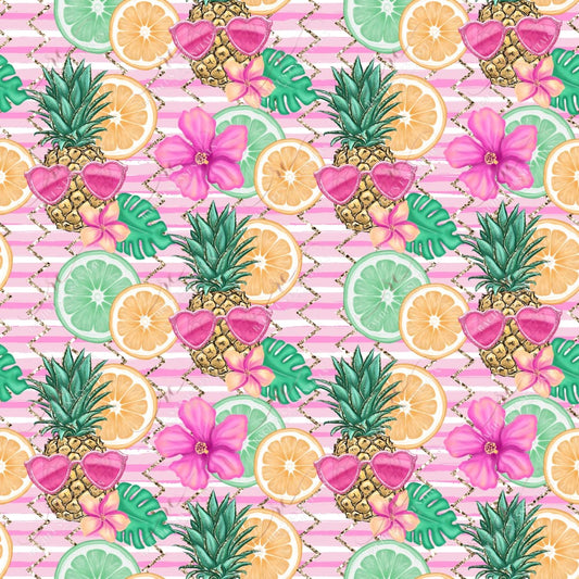 Summer Fruit - Ready To Press Sublimation Transfer Print Seamless Sublimation