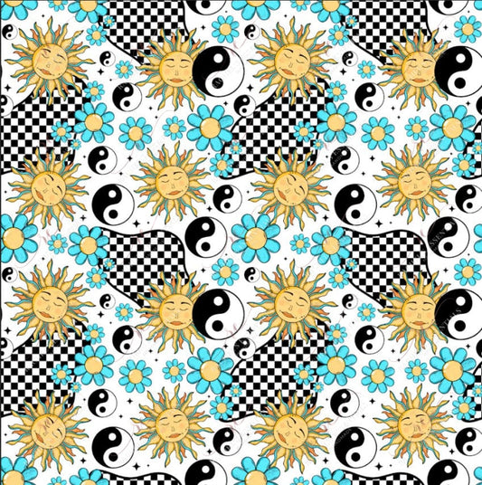 Sun Yin Yang - Vinyl Wrap Seamless 2/24 Vinyl