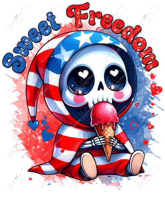 Sweet Freedom - Clear Cast Decal