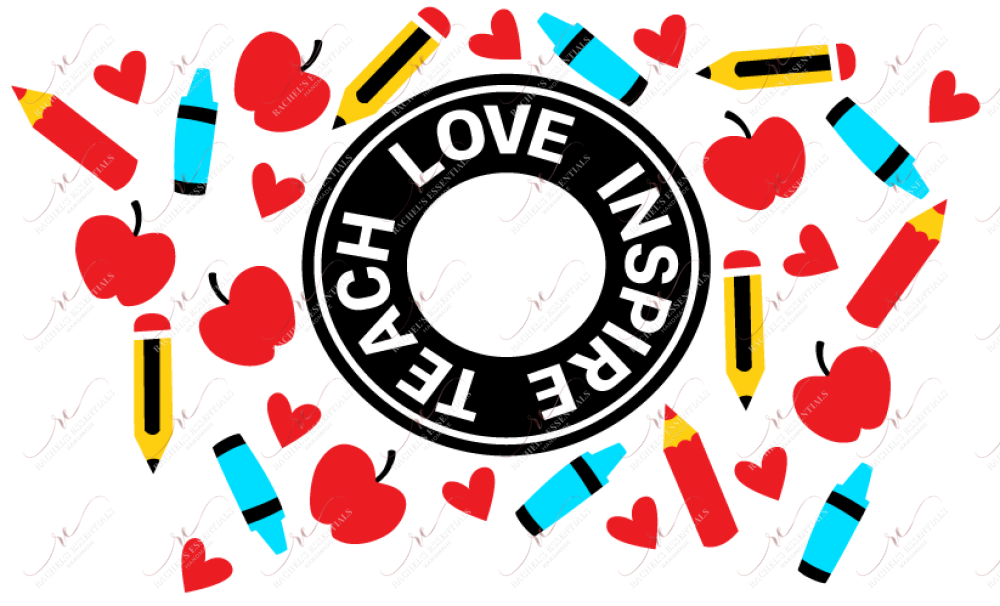 Teach Love Inspire - Cold Cup Wrap Cold