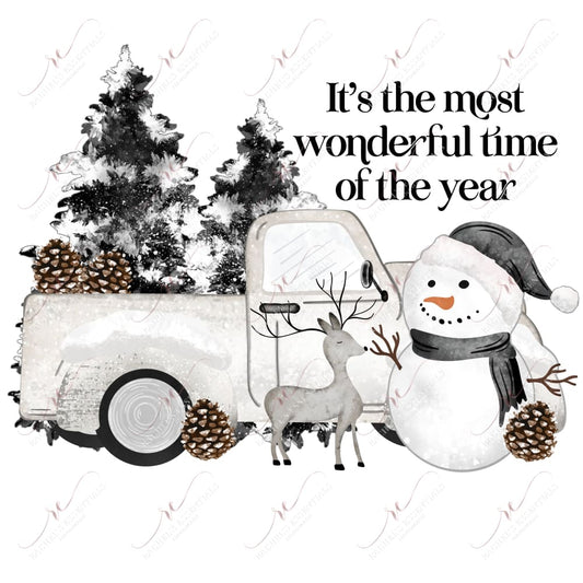 Winter Wonderland - Clear Cast Decal 10/23